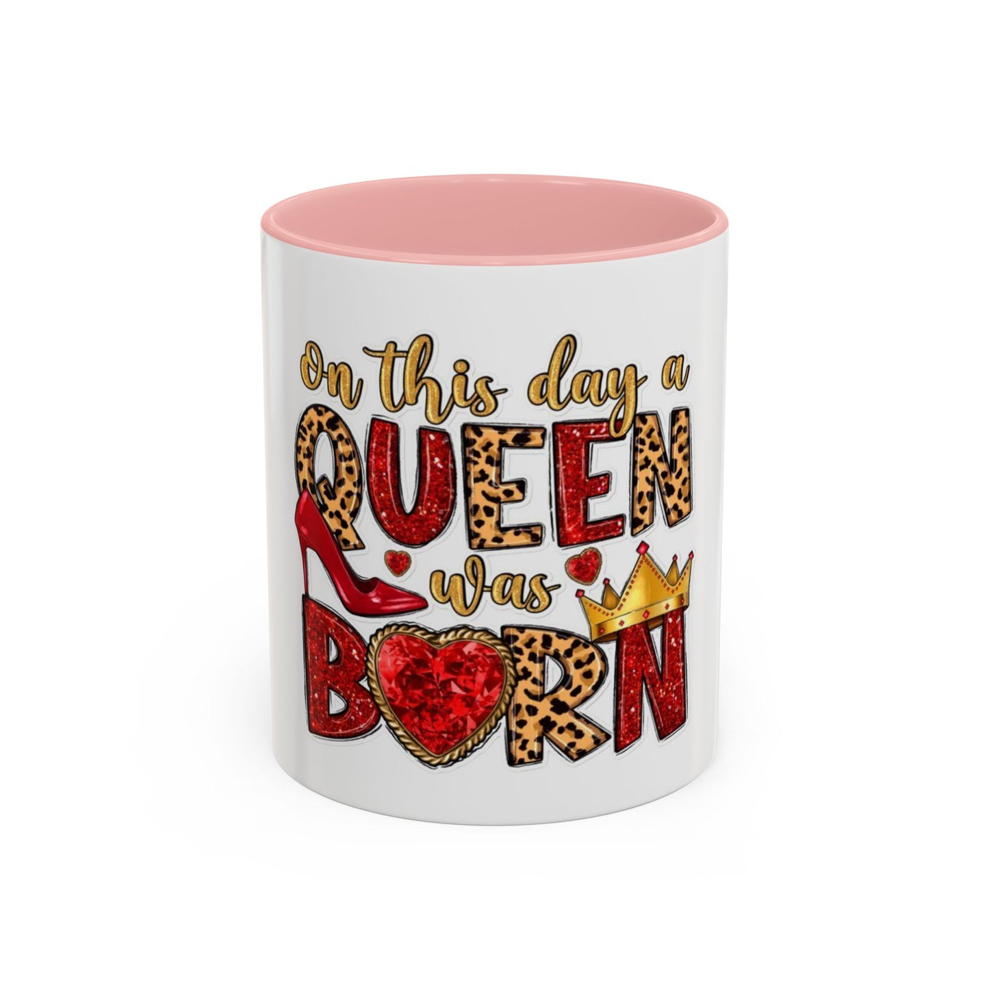 Queen Birthday Coffee Mug | Cute Gift for Her, Stylish Ceramic Mug, Birthday Celebration, Unique Queen Mug, Fun Queen Decor, Gift for Mom