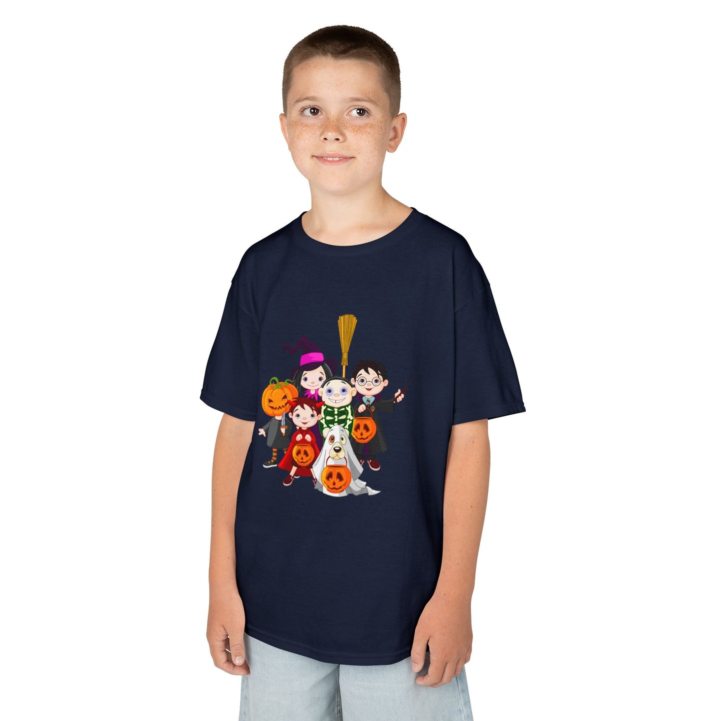 Halloween Kids Tee, Spooky Costume T-Shirt, Trick or Treat Shirt, Kids Halloween Apparel, Fun Fall Fashion