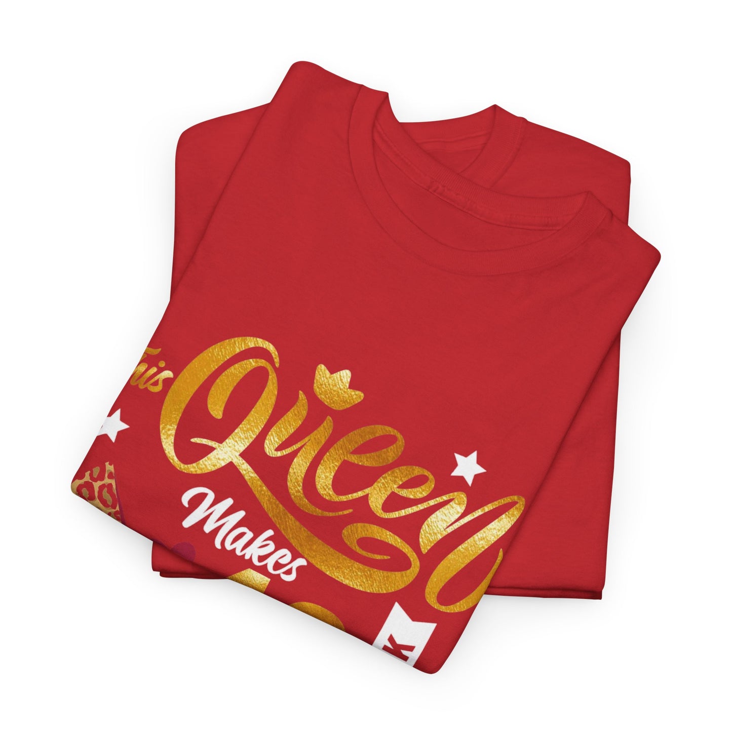 Fabulous 40 Queen Tee, Birthday Celebration T-Shirt, Unisex Cotton Top, Gift for Her, Fun Party Shirt, Leopard Print Design