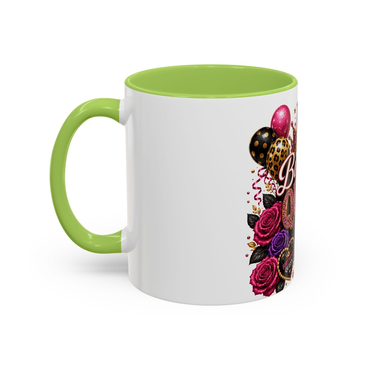 Birthday Queen Mug ,Accent Coffee Mug (11, 15oz)