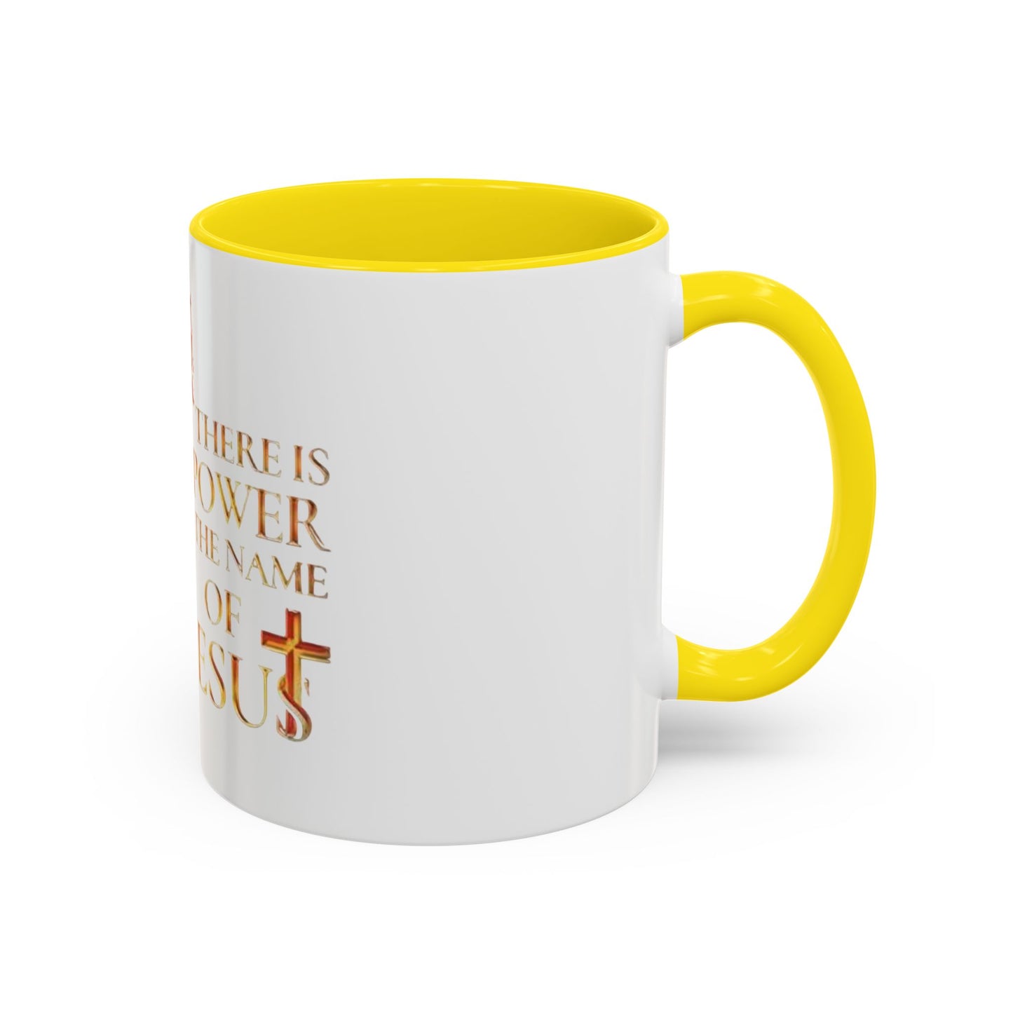 Power in the Name of Jesus Coffee Mug - Inspirational Gift for Christians, Faith-Based Decor, Religious Mug, Unique Coffee Cup, [...]