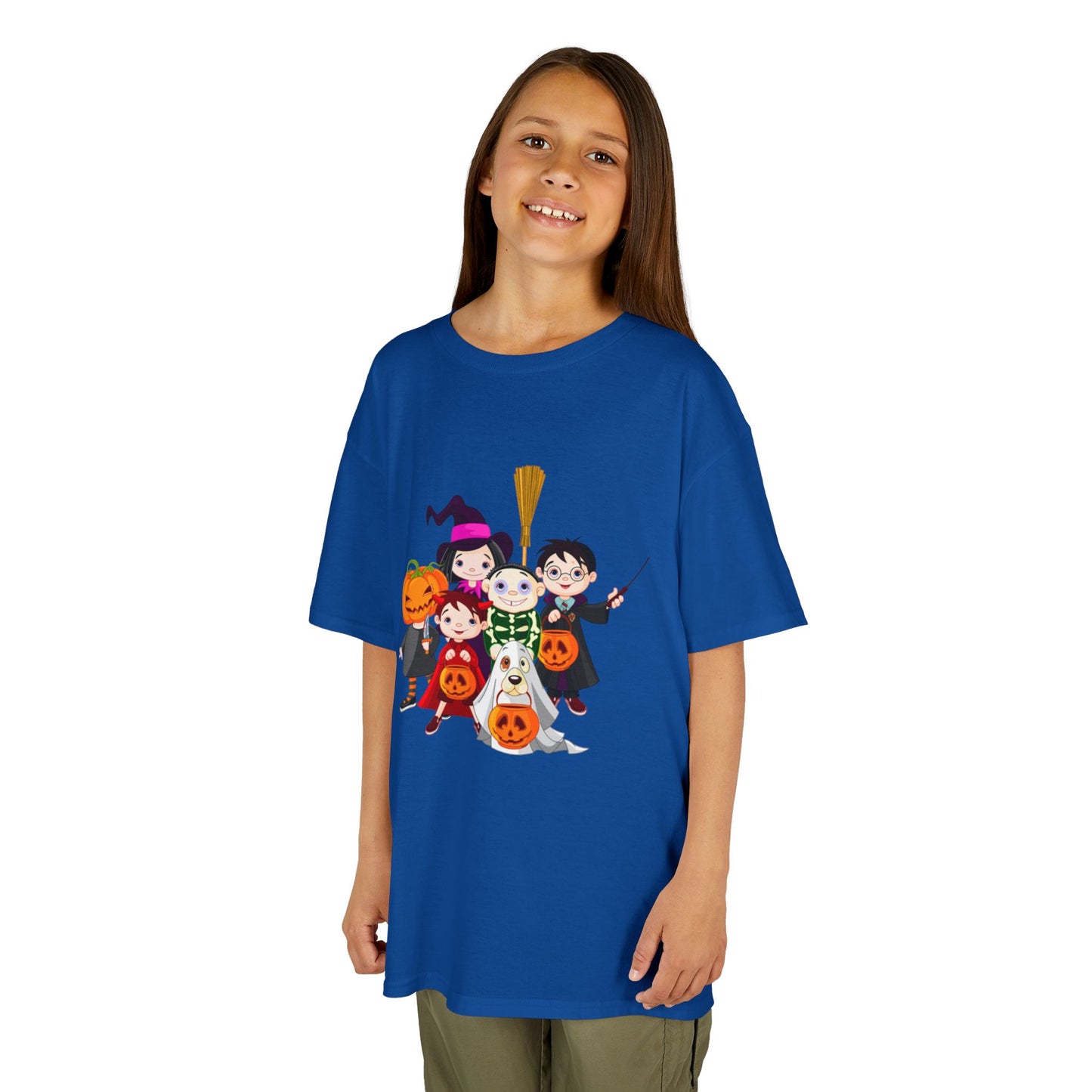 Halloween Kids Tee, Spooky Costume T-Shirt, Trick or Treat Shirt, Kids Halloween Apparel, Fun Fall Fashion