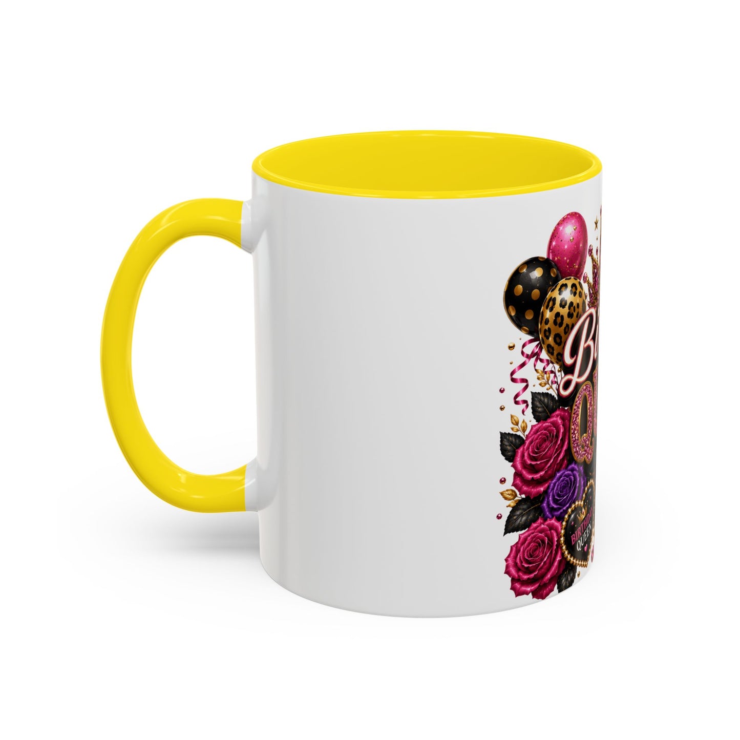 Birthday Queen Mug ,Accent Coffee Mug (11, 15oz)