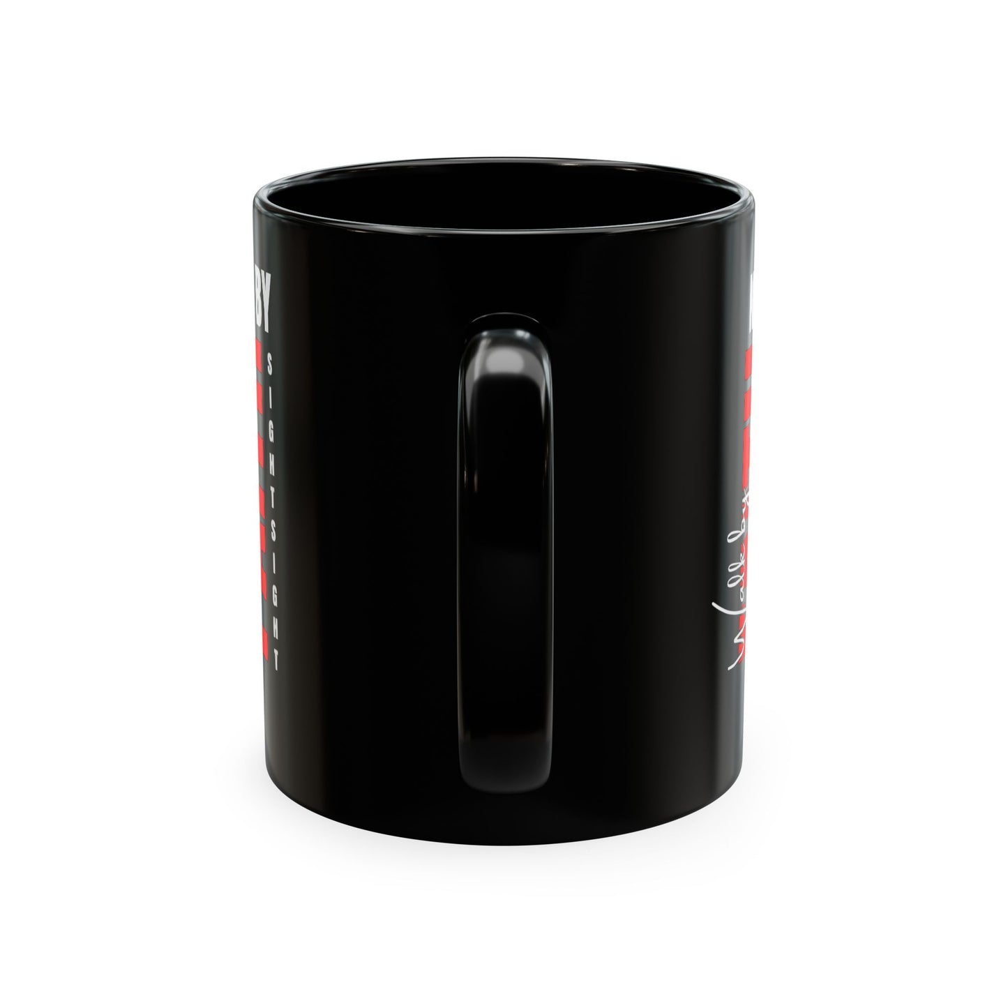 Walk by faith not by sight coffee mug . Traditional Ceramic Mug
