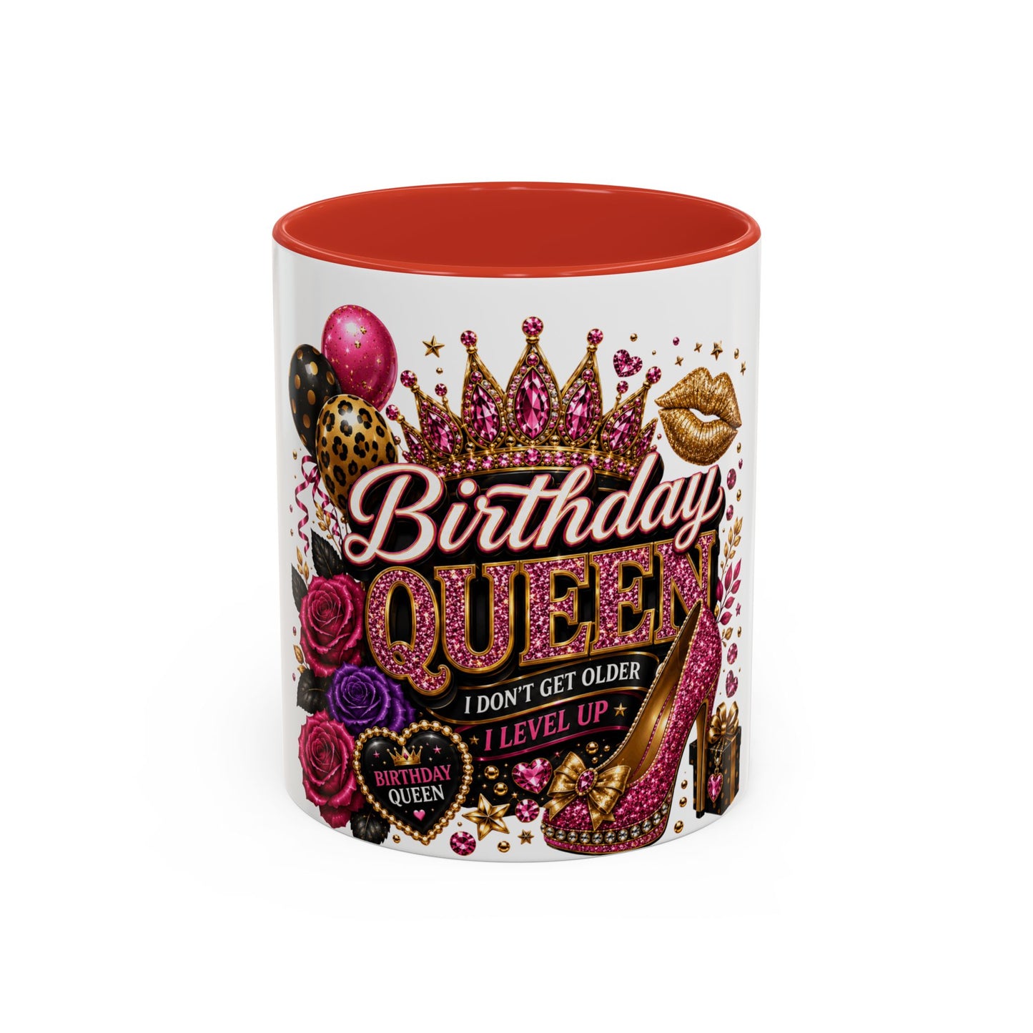 Birthday Queen Mug ,Accent Coffee Mug (11, 15oz)