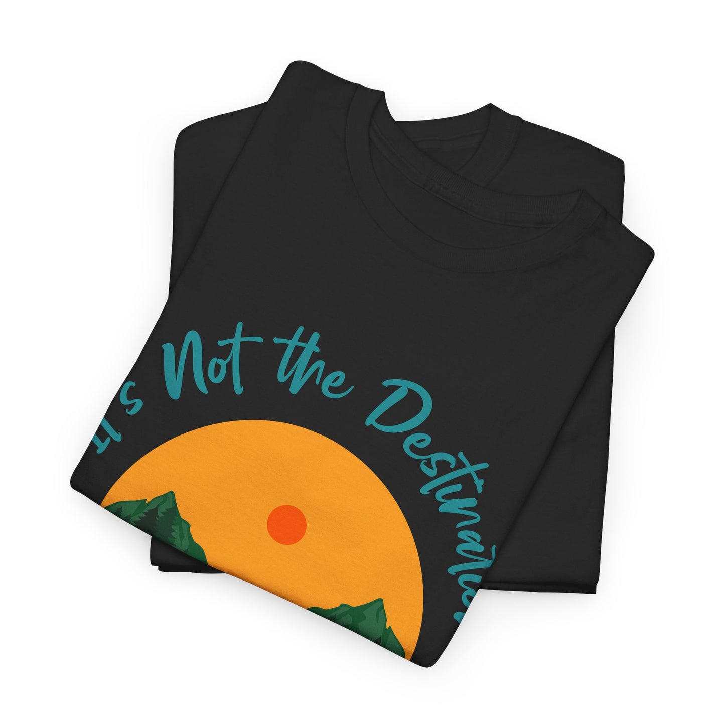 Journey-Themed Unisex Cotton Tee, Travel Shirt, Adventure Clothing, Gift for Travelers, Inspirational Tee, Road Trip Shirt