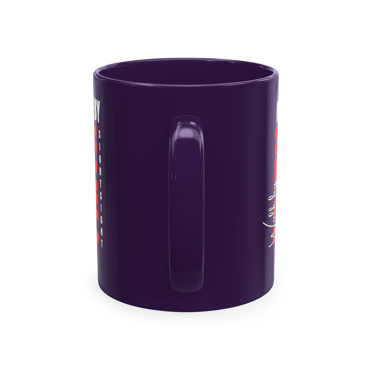 Walk by faith not by sight coffee mug . Traditional Ceramic Mug