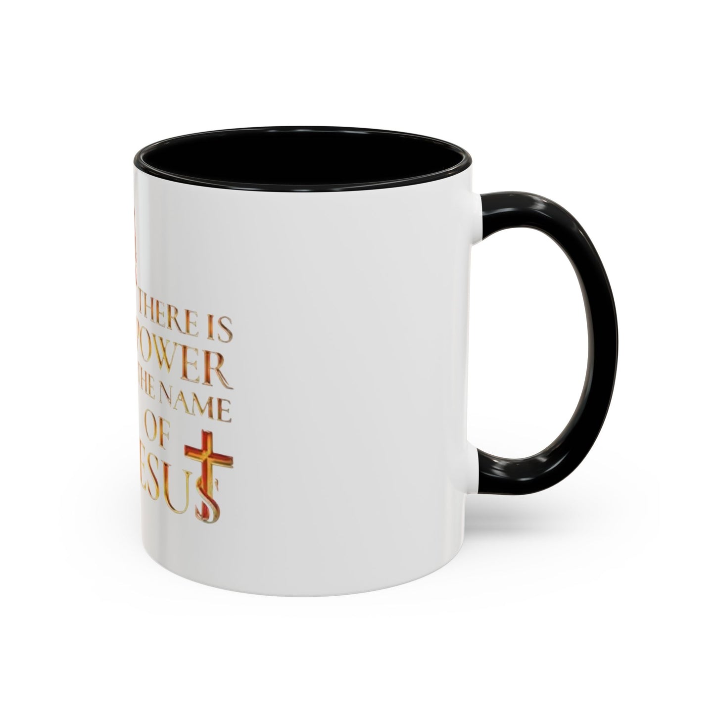 Power in the Name of Jesus Coffee Mug - Inspirational Gift for Christians, Faith-Based Decor, Religious Mug, Unique Coffee Cup, [...]