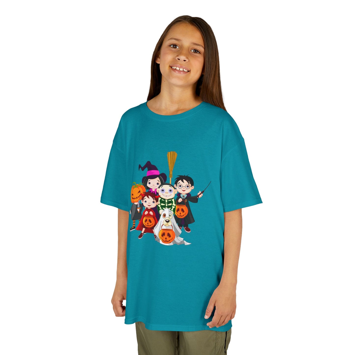 Halloween Kids Tee, Spooky Costume T-Shirt, Trick or Treat Shirt, Kids Halloween Apparel, Fun Fall Fashion