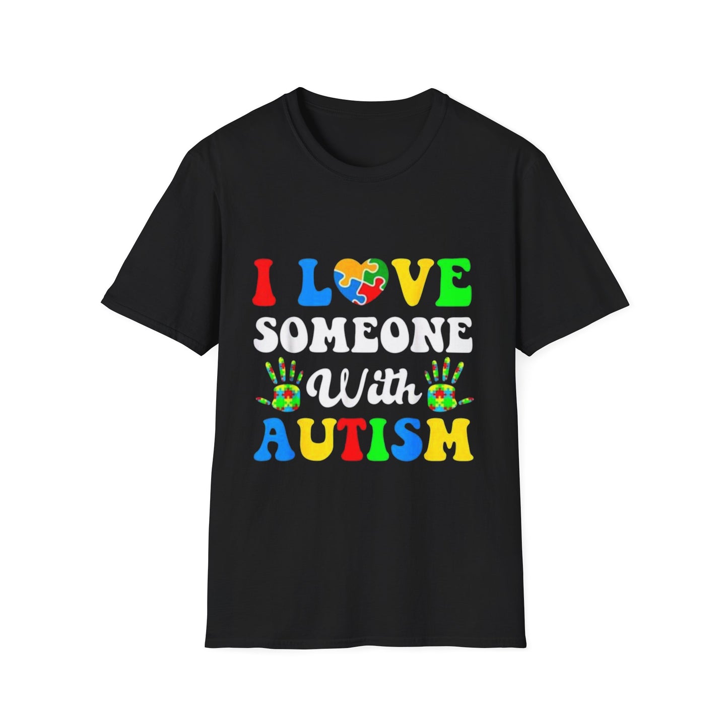 Unisex Autism Awareness T-Shirt, I Love Someone With Autism Shirt, Gift for Autism Supporters, Softstyle Tee for Awareness Events, [...]