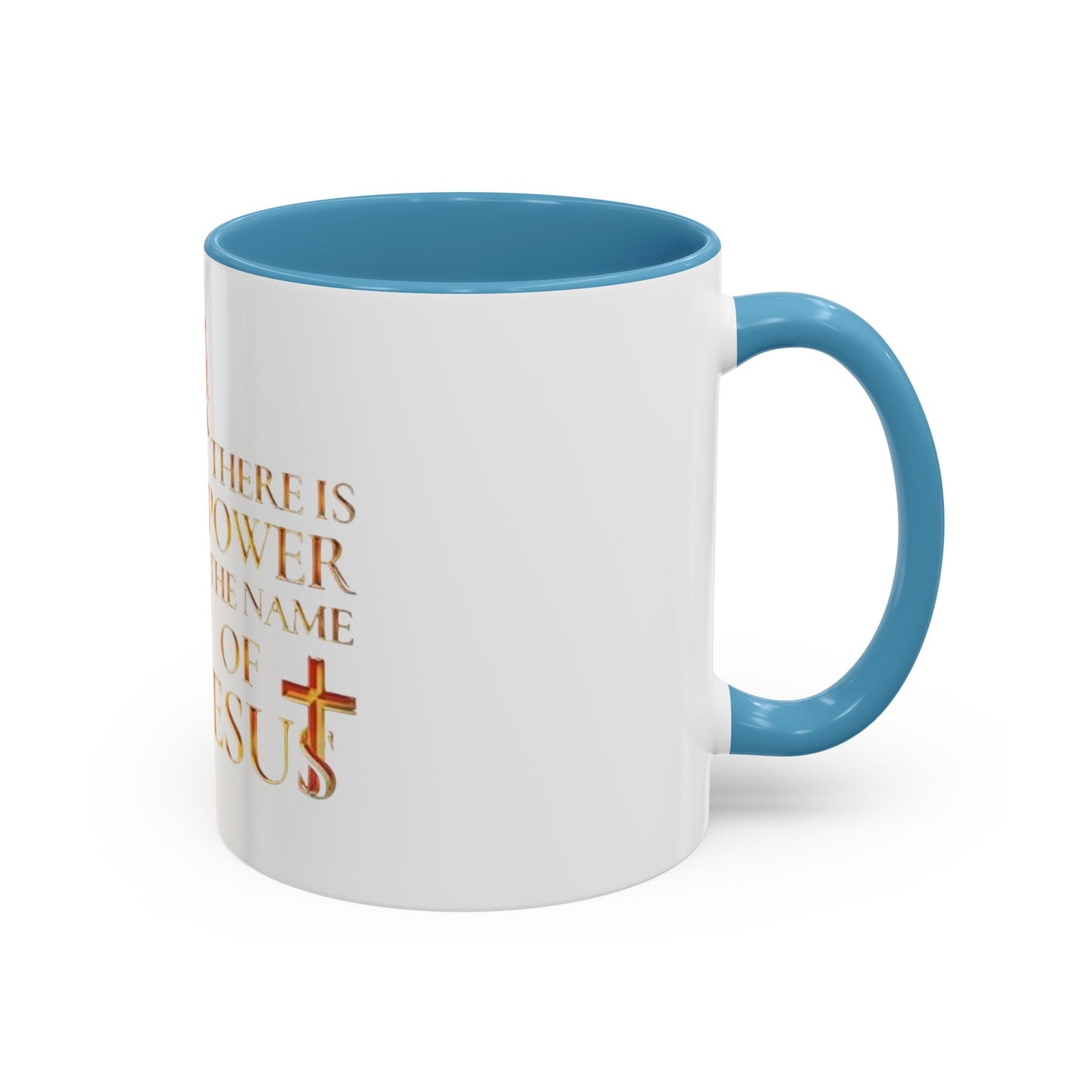 Power in the Name of Jesus Coffee Mug - Inspirational Gift for Christians, Faith-Based Decor, Religious Mug, Unique Coffee Cup, [...]