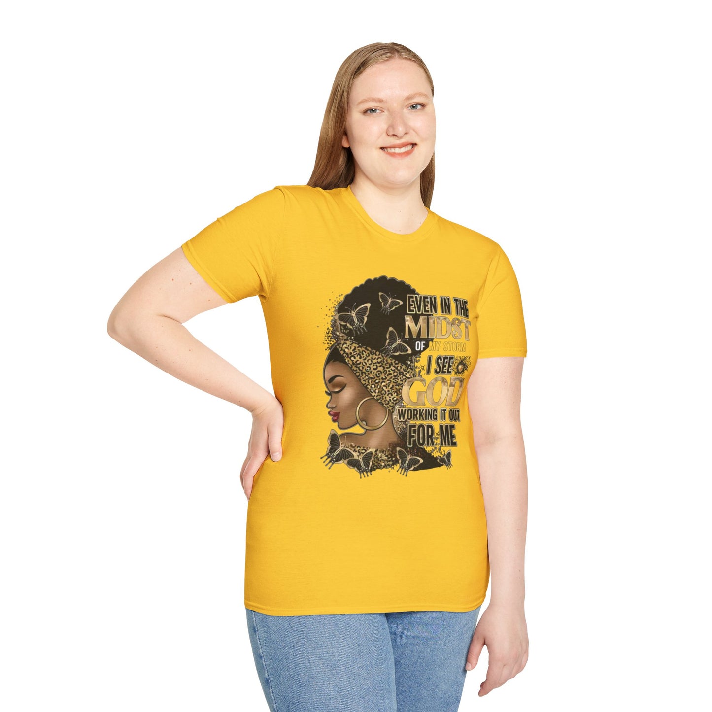 Inspirational Graphic T-Shirt, Motivational Tee, Quotes Shirt, Affirmation Gift, Faith-Based Apparel