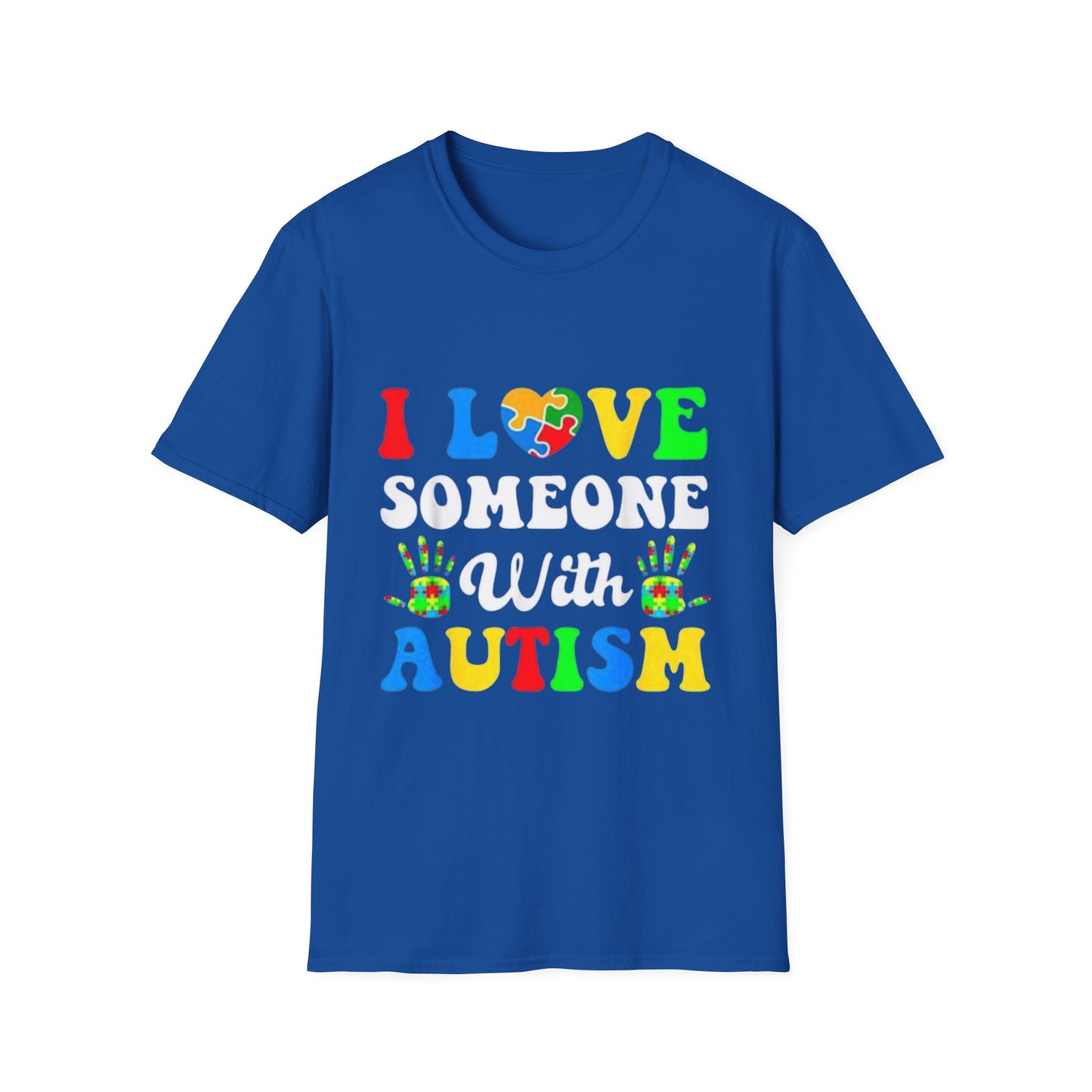 Unisex Autism Awareness T-Shirt, I Love Someone With Autism Shirt, Gift for Autism Supporters, Softstyle Tee for Awareness Events, [...]