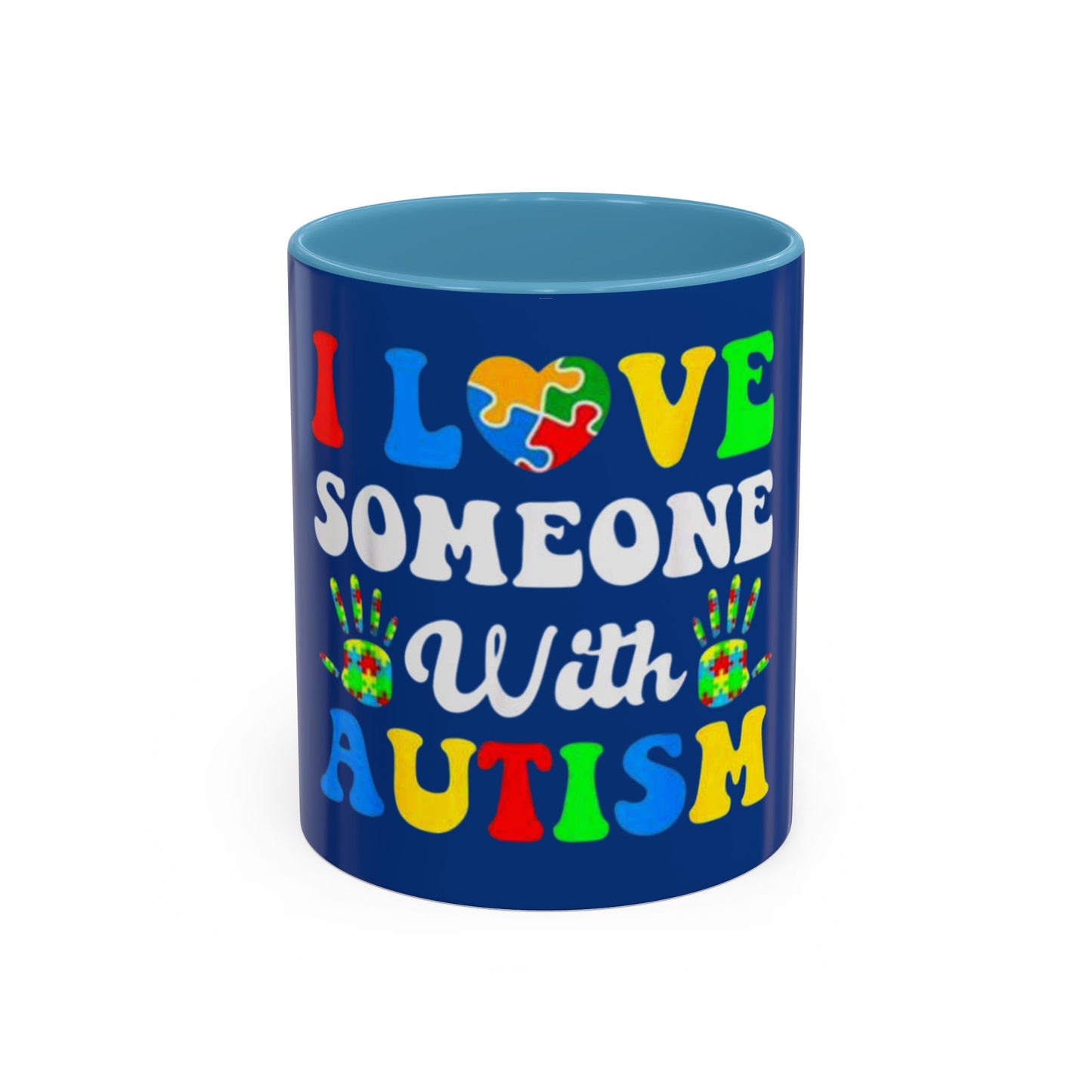 I Love Someone with Autism Coffee Mug | Supportive Gift for Autism Awareness, Colorful Mug for Parents, Motivational Drinkware, Unique [...]