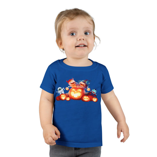 Toddler Halloween T-Shirt, Cute Kids Costume Tee, Pumpkin Graphic Shirt, Trick or Treat T-Shirt, Spooky Toddler Apparel