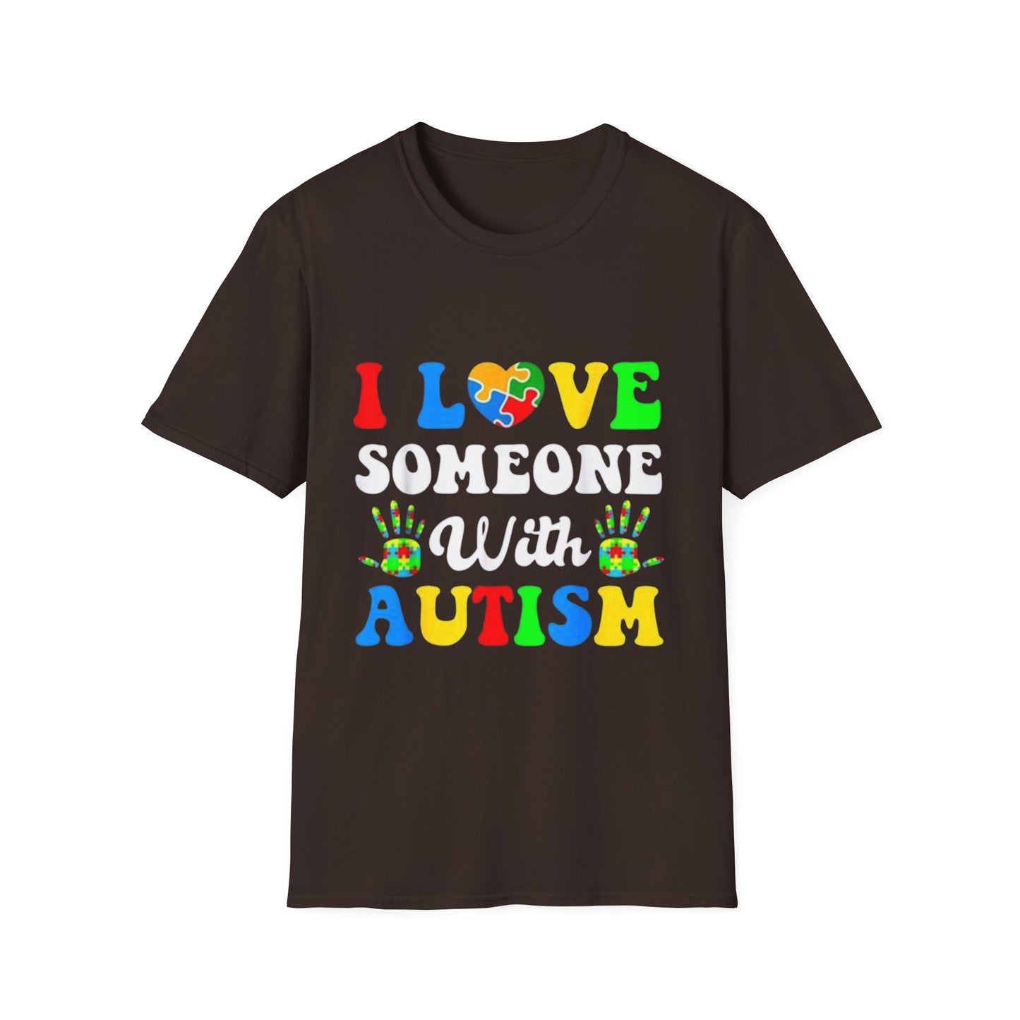 Unisex Autism Awareness T-Shirt, I Love Someone With Autism Shirt, Gift for Autism Supporters, Softstyle Tee for Awareness Events, [...]