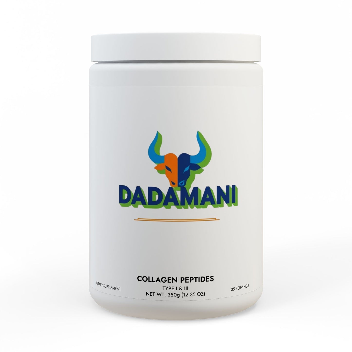 Collagen Peptides Type I & III Supplement (350g, 12.3oz)