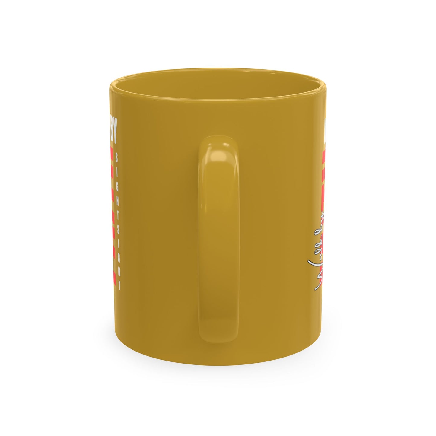 Walk by faith not by sight coffee mug . Traditional Ceramic Mug