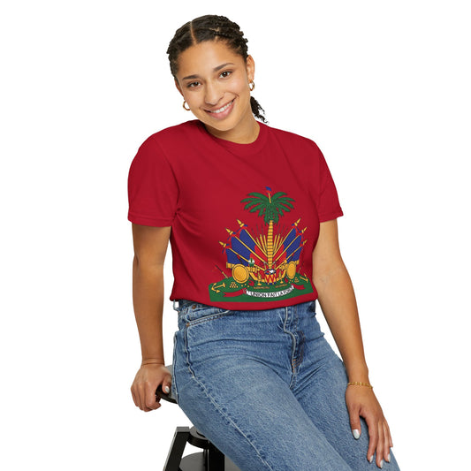 Haitian Pride Unisex T-shirt, Vibrant Design for Culture Lovers, Great for Festivals and Celebrations, Casual Wear