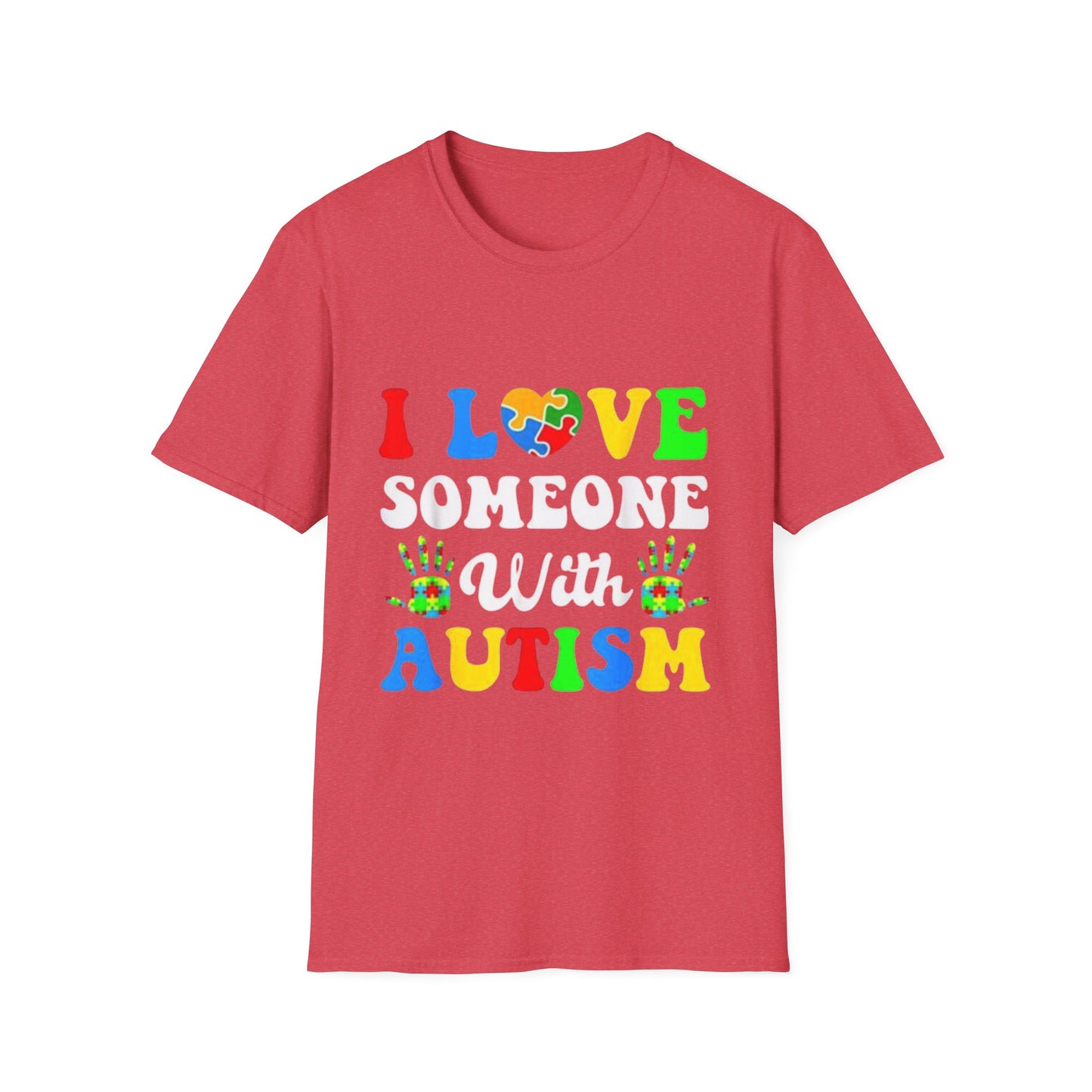 Unisex Autism Awareness T-Shirt, I Love Someone With Autism Shirt, Gift for Autism Supporters, Softstyle Tee for Awareness Events, [...]
