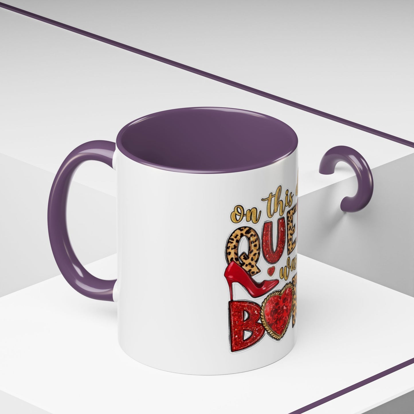Queen Birthday Coffee Mug | Cute Gift for Her, Stylish Ceramic Mug, Birthday Celebration, Unique Queen Mug, Fun Queen Decor, Gift for Mom