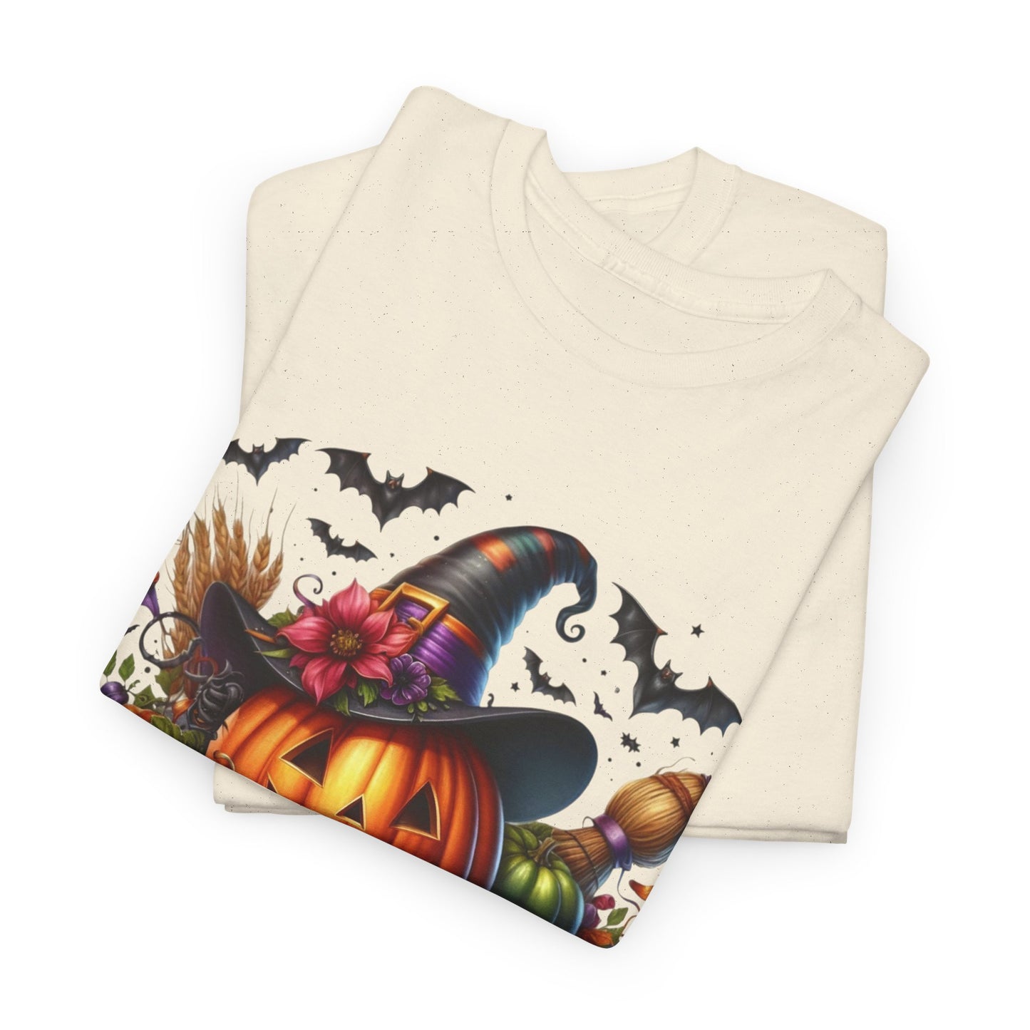 Happy Halloween Unisex Tee, Cozy Halloween Shirt, Pumpkin Graphic Tee, Fall Fashion, Casual Halloween Apparel, Gifts for Halloween Lovers
