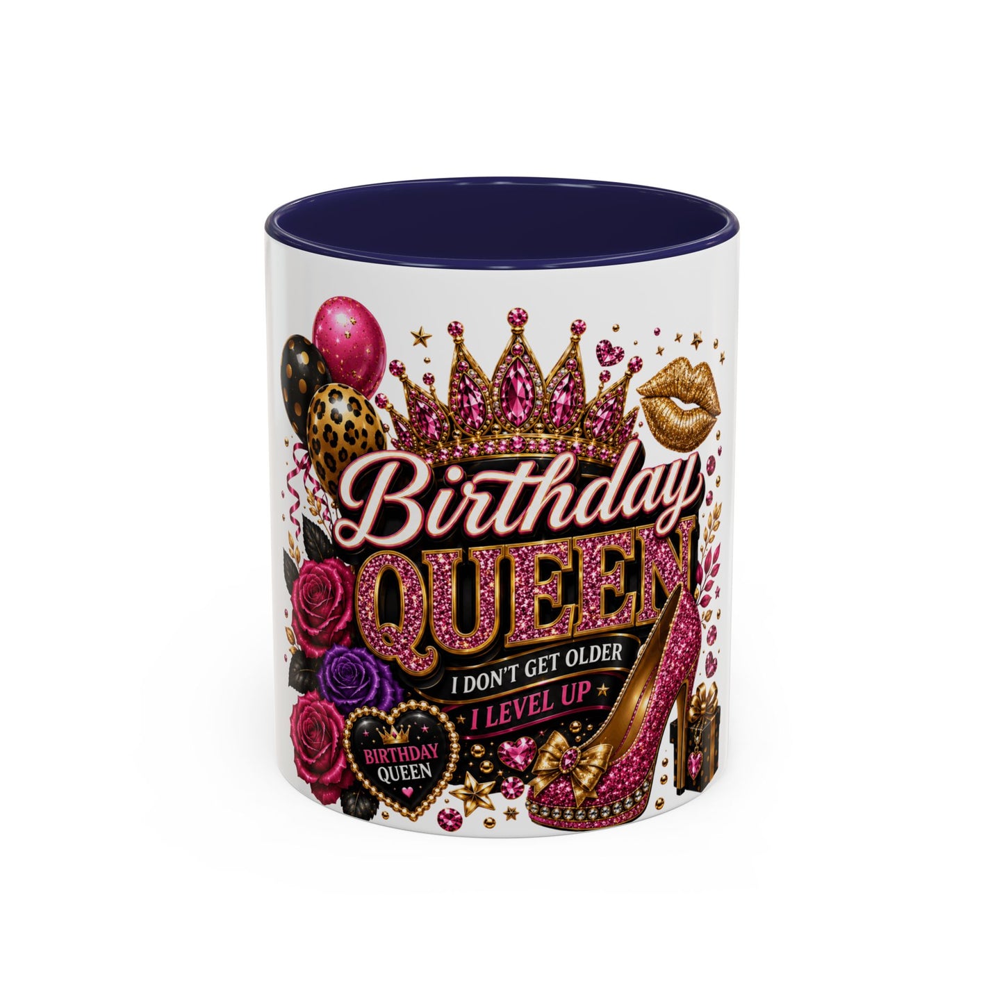 Birthday Queen Mug ,Accent Coffee Mug (11, 15oz)