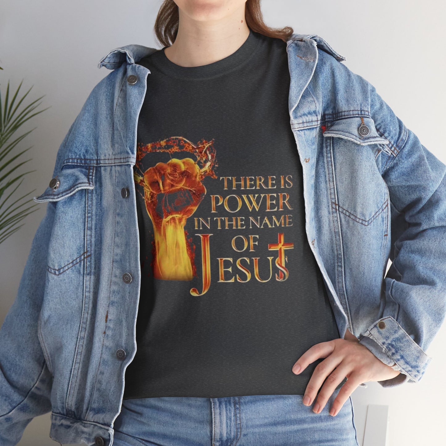 Empowering Jesus Tee, Unisex Christian T-Shirt, Faith-Based Apparel, Inspirational Gift, Spiritual Wear