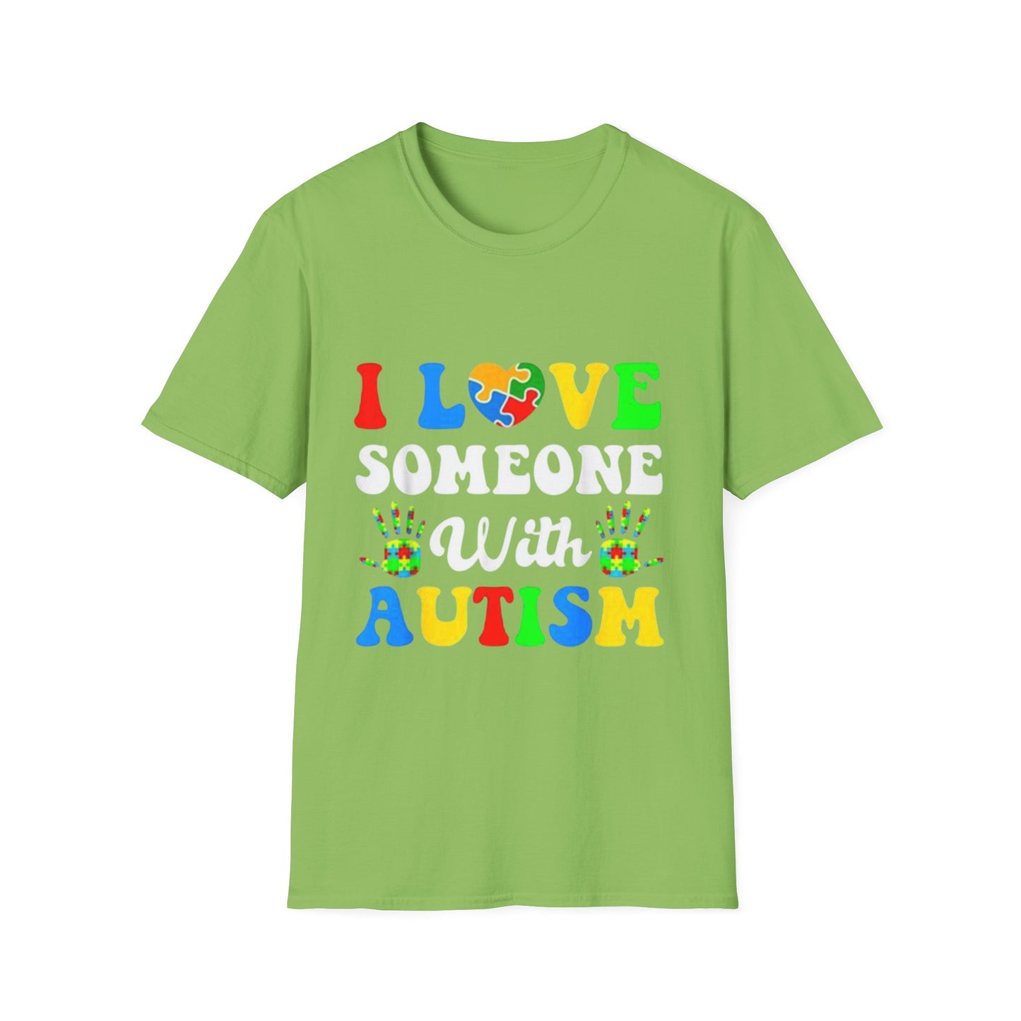 Unisex Autism Awareness T-Shirt, I Love Someone With Autism Shirt, Gift for Autism Supporters, Softstyle Tee for Awareness Events, [...]