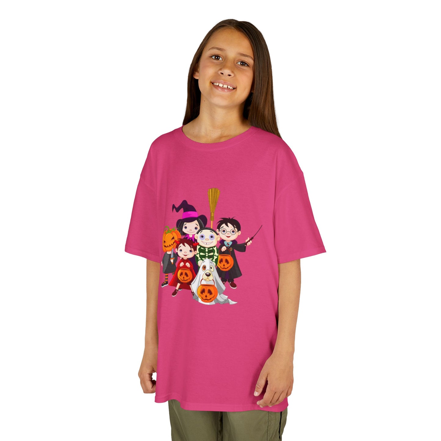 Halloween Kids Tee, Spooky Costume T-Shirt, Trick or Treat Shirt, Kids Halloween Apparel, Fun Fall Fashion