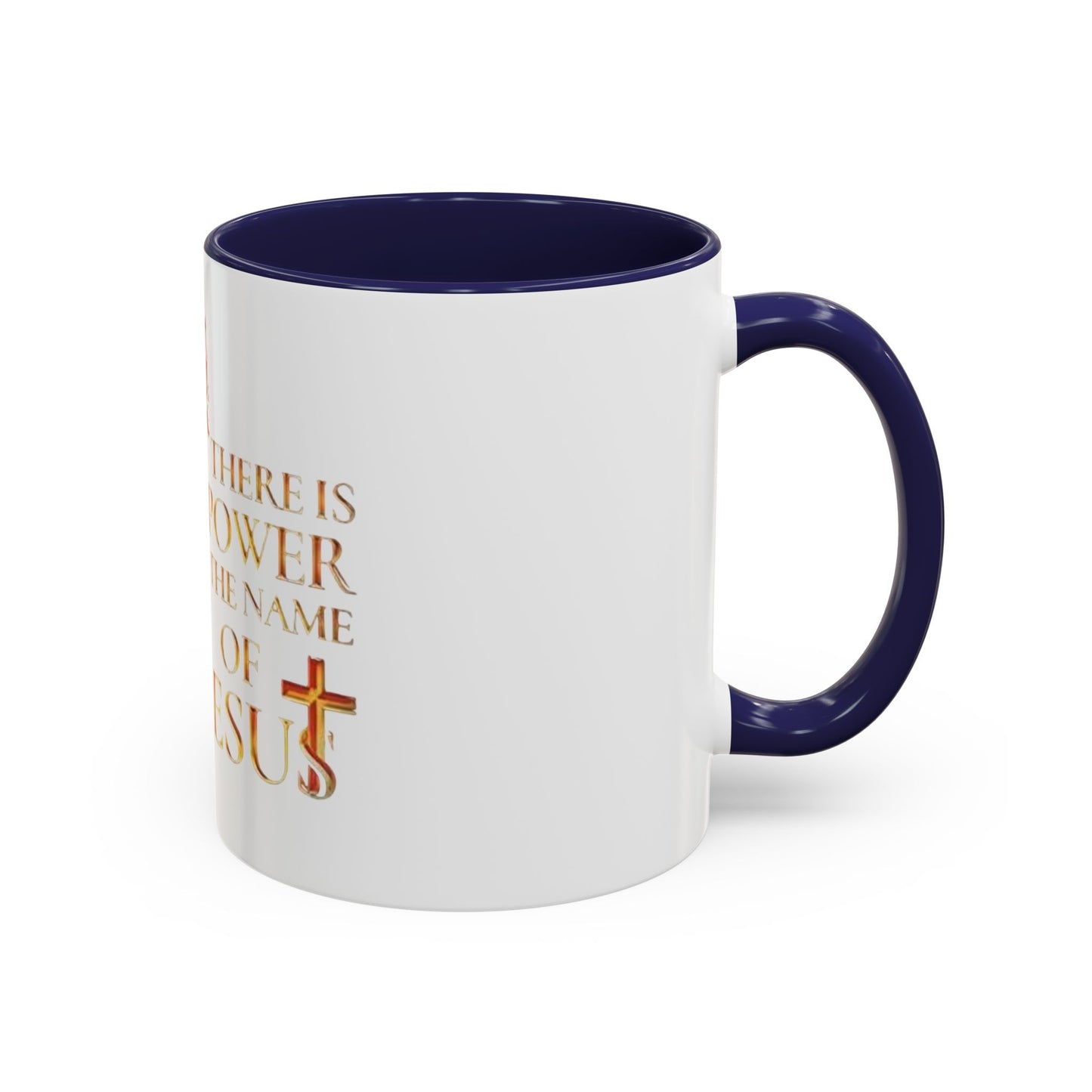 Power in the Name of Jesus Coffee Mug - Inspirational Gift for Christians, Faith-Based Decor, Religious Mug, Unique Coffee Cup, [...]