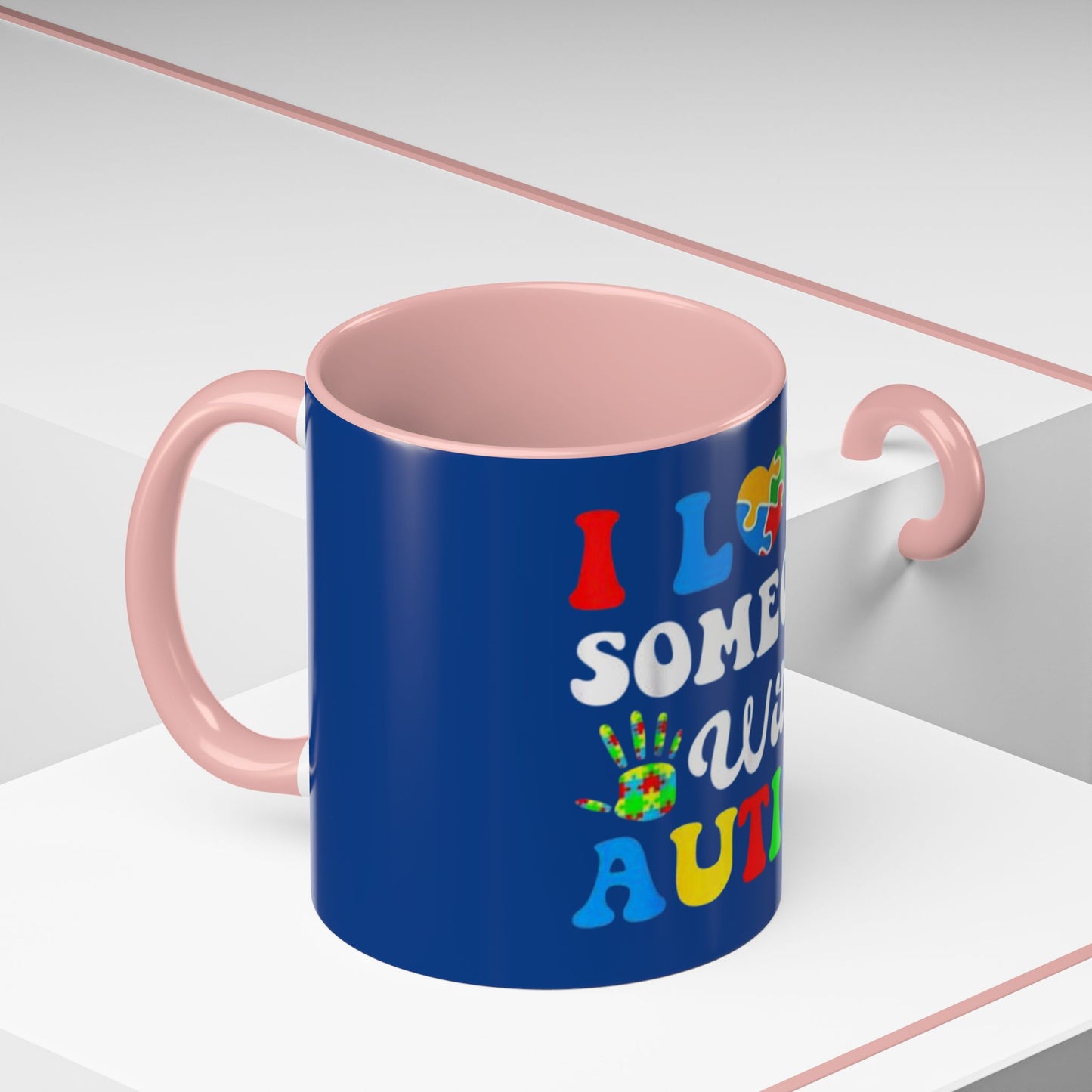 I Love Someone with Autism Coffee Mug | Supportive Gift for Autism Awareness, Colorful Mug for Parents, Motivational Drinkware, Unique [...]