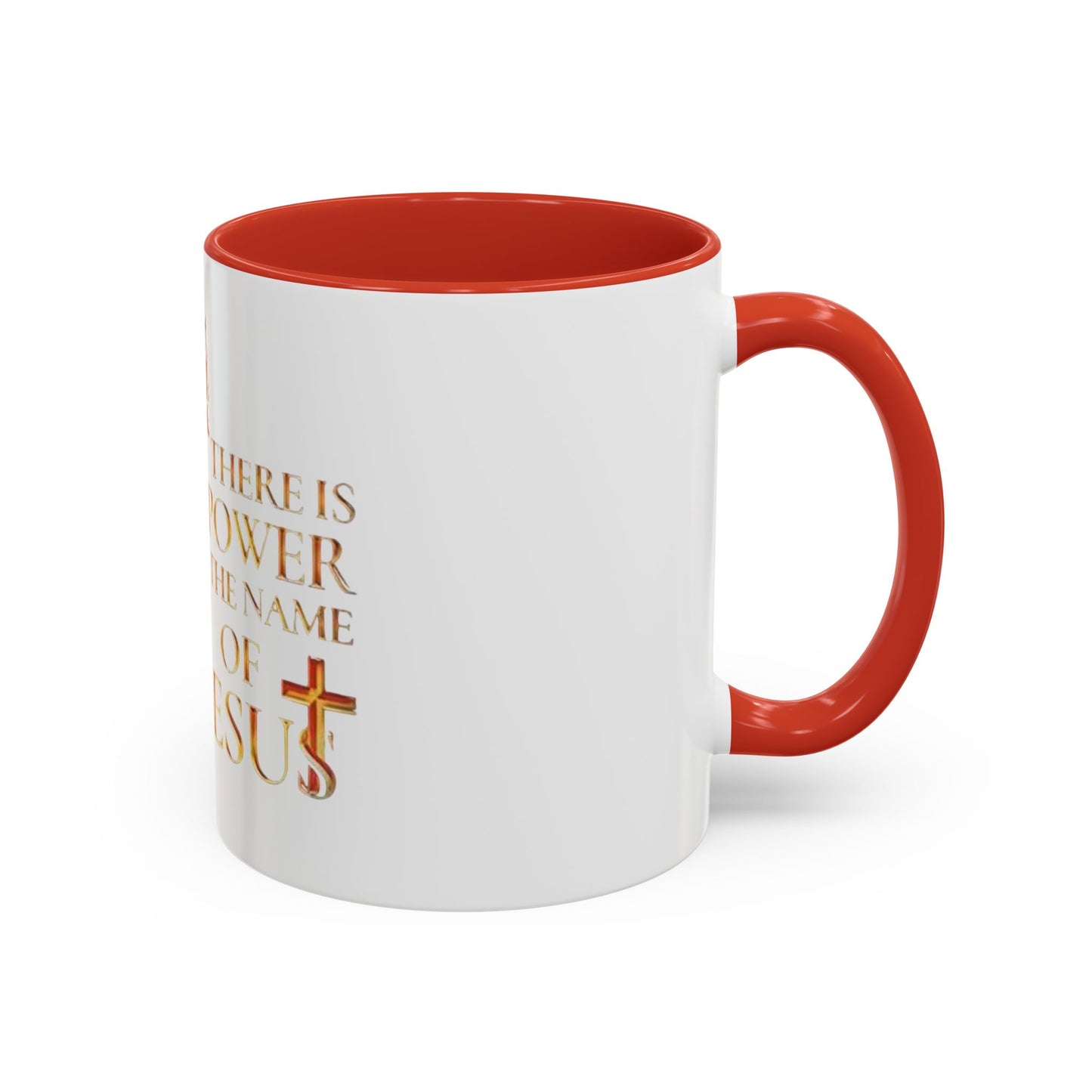Power in the Name of Jesus Coffee Mug - Inspirational Gift for Christians, Faith-Based Decor, Religious Mug, Unique Coffee Cup, [...]