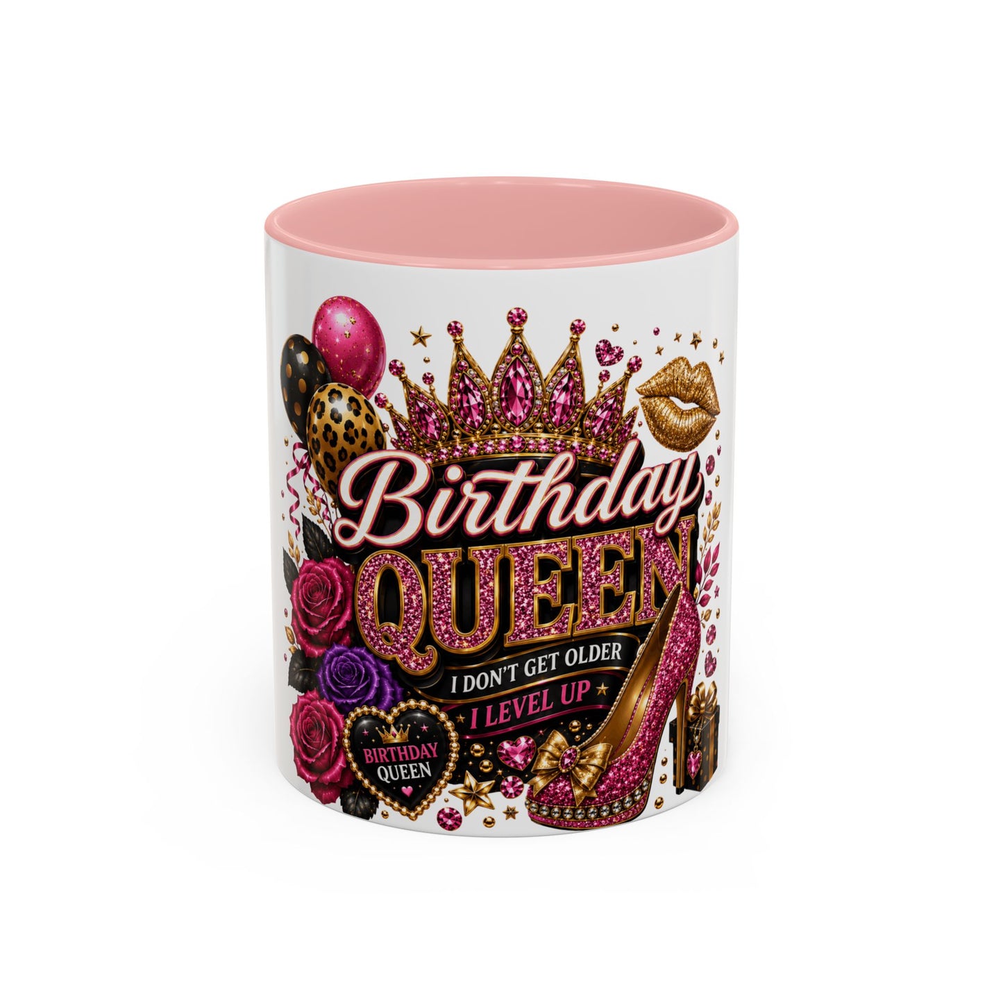 Birthday Queen Mug ,Accent Coffee Mug (11, 15oz)