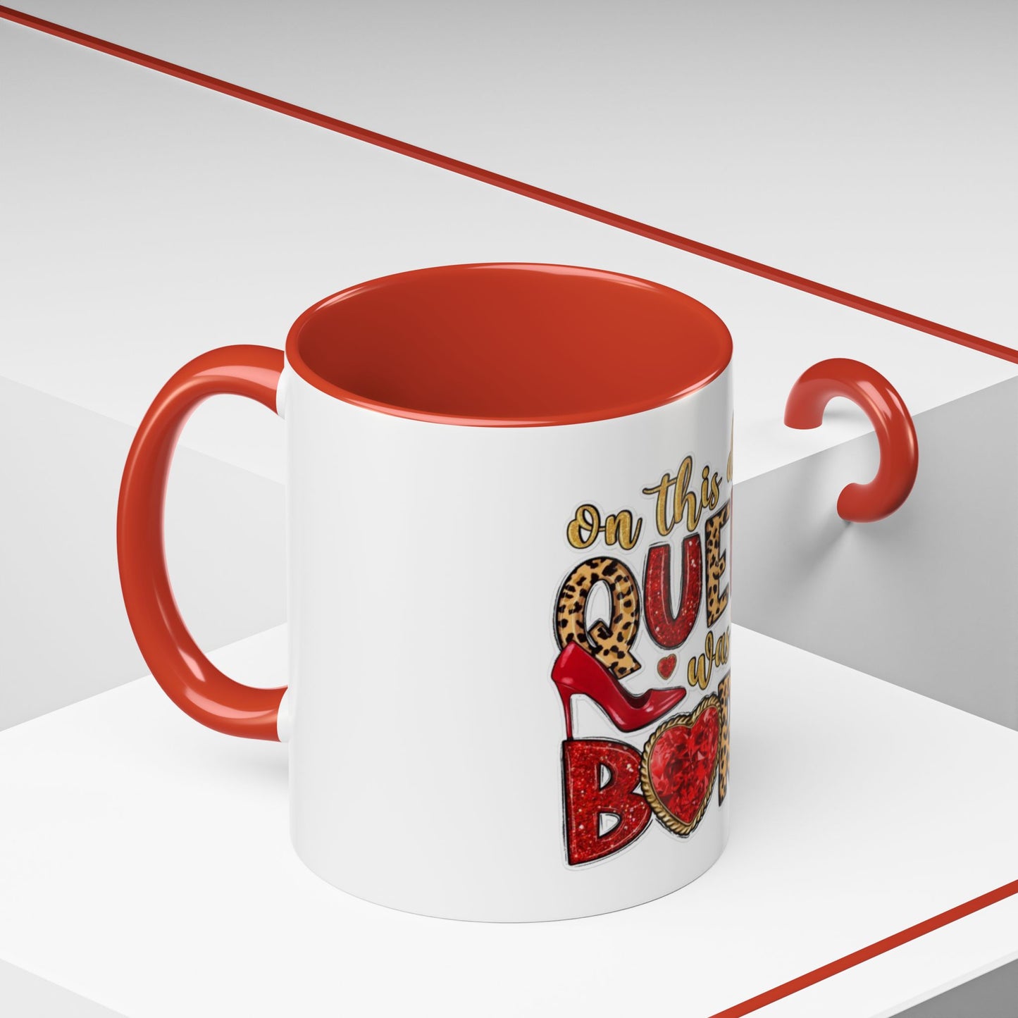 Queen Birthday Coffee Mug | Cute Gift for Her, Stylish Ceramic Mug, Birthday Celebration, Unique Queen Mug, Fun Queen Decor, Gift for Mom