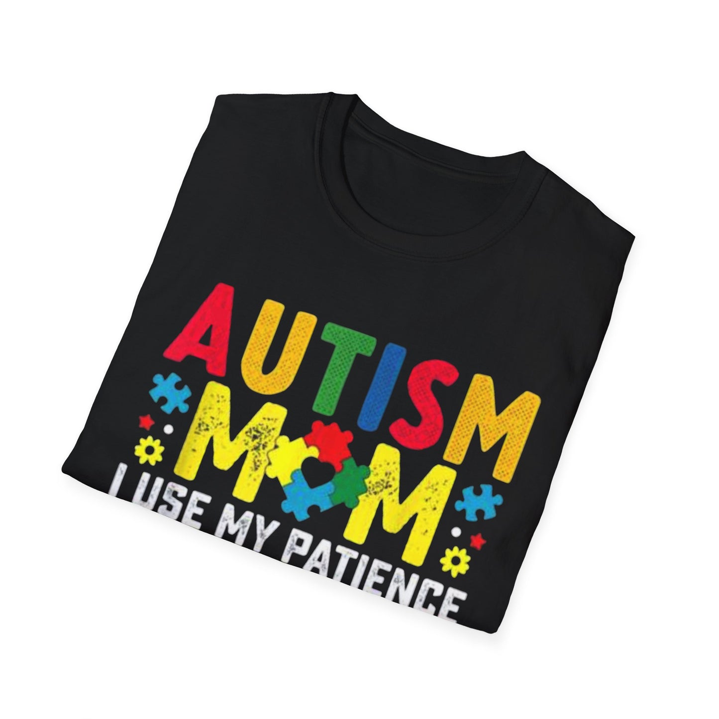 Autism Mom T-Shirt, Unisex Softstyle Tee for Mothers, Perfect Gift for Autism Awareness, Casual Family Wear, Comfortable Autism [...]