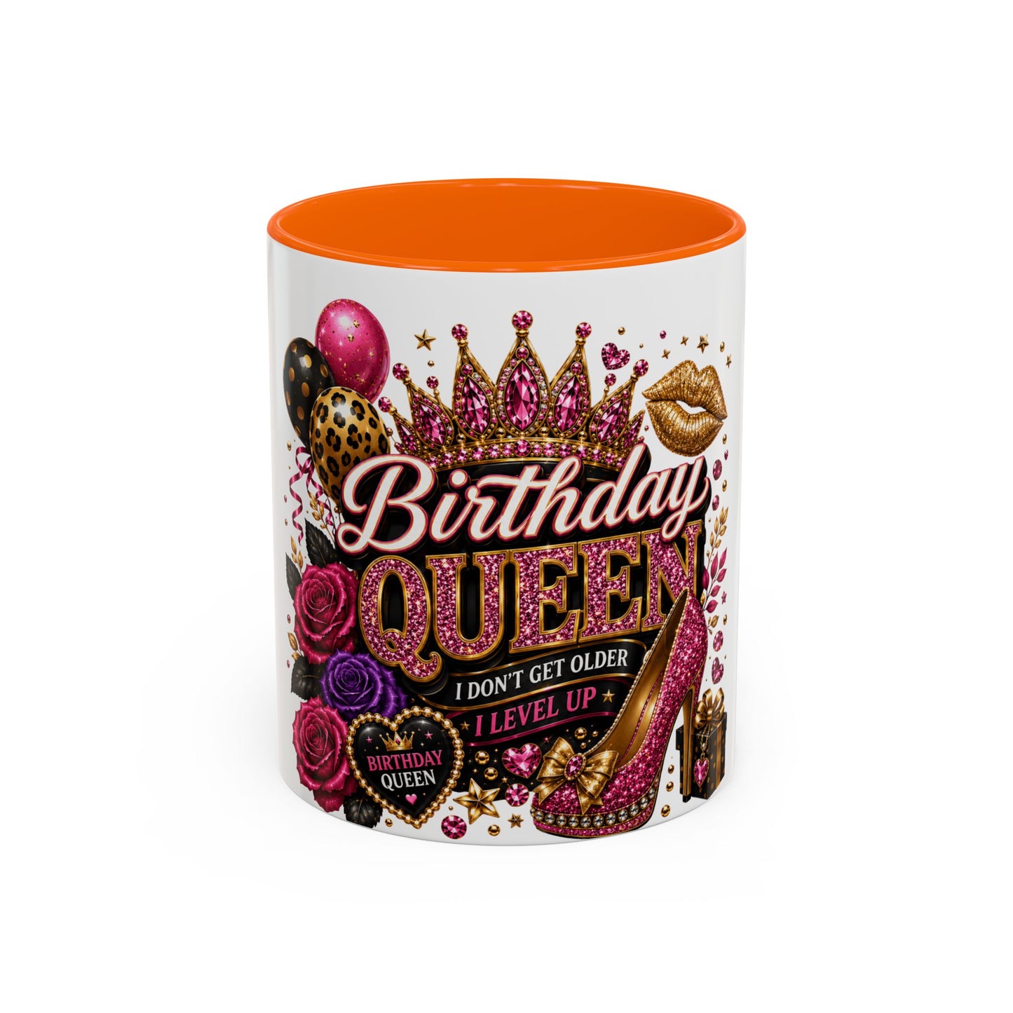 Birthday Queen Mug ,Accent Coffee Mug (11, 15oz)