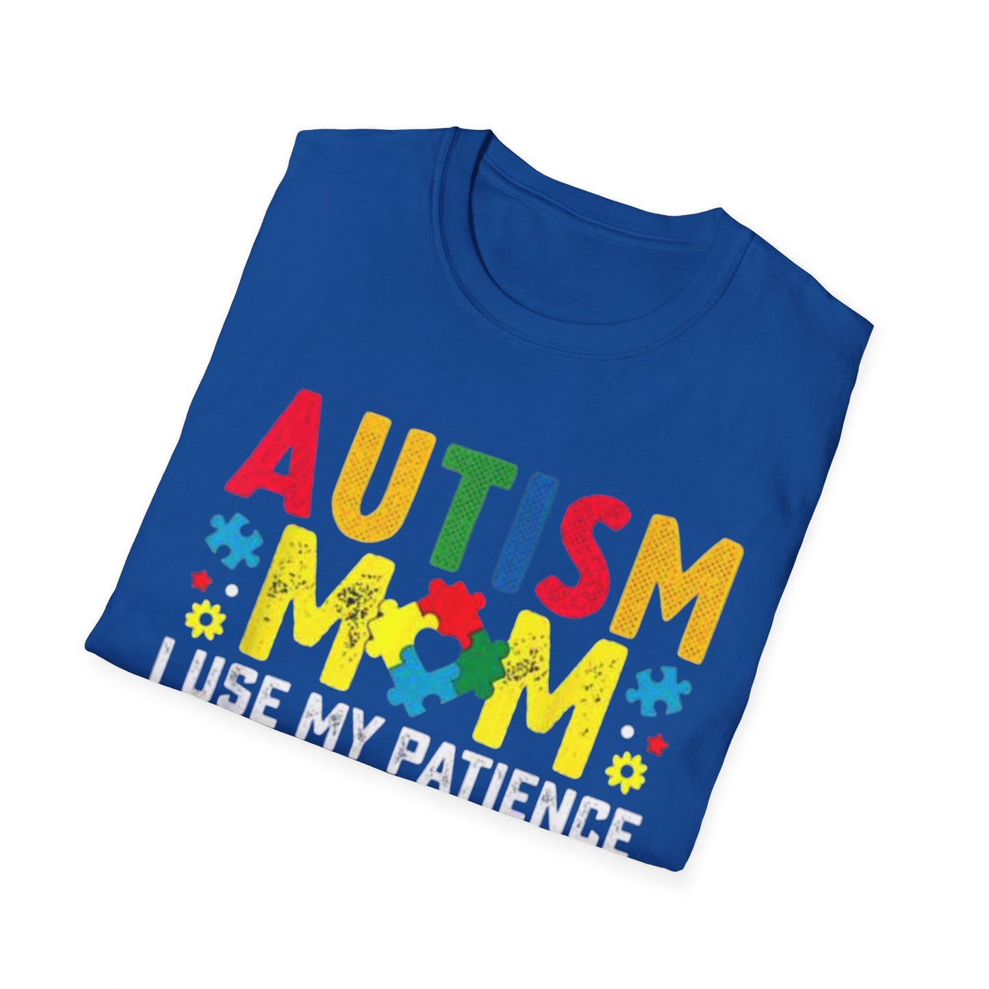 Autism Mom T-Shirt, Unisex Softstyle Tee for Mothers, Perfect Gift for Autism Awareness, Casual Family Wear, Comfortable Autism [...]