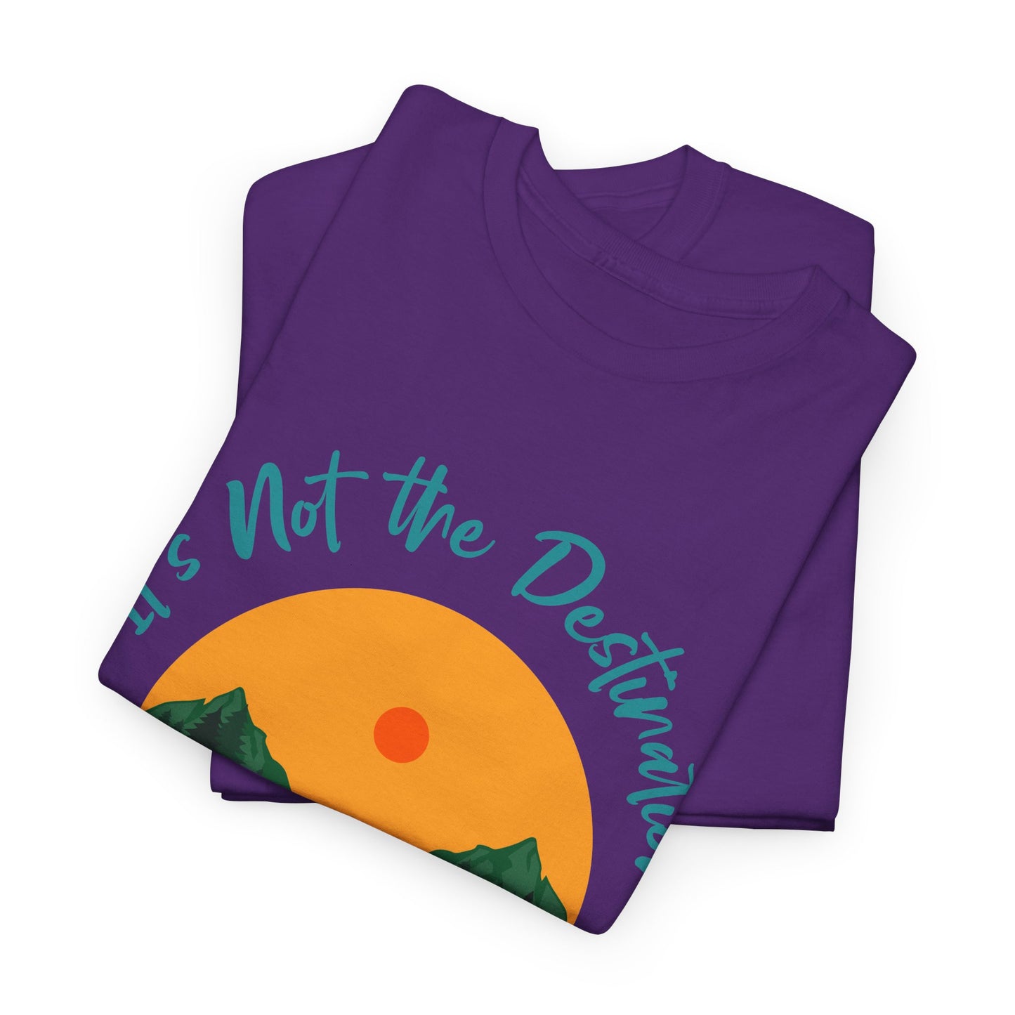Journey-Themed Unisex Cotton Tee, Travel Shirt, Adventure Clothing, Gift for Travelers, Inspirational Tee, Road Trip Shirt