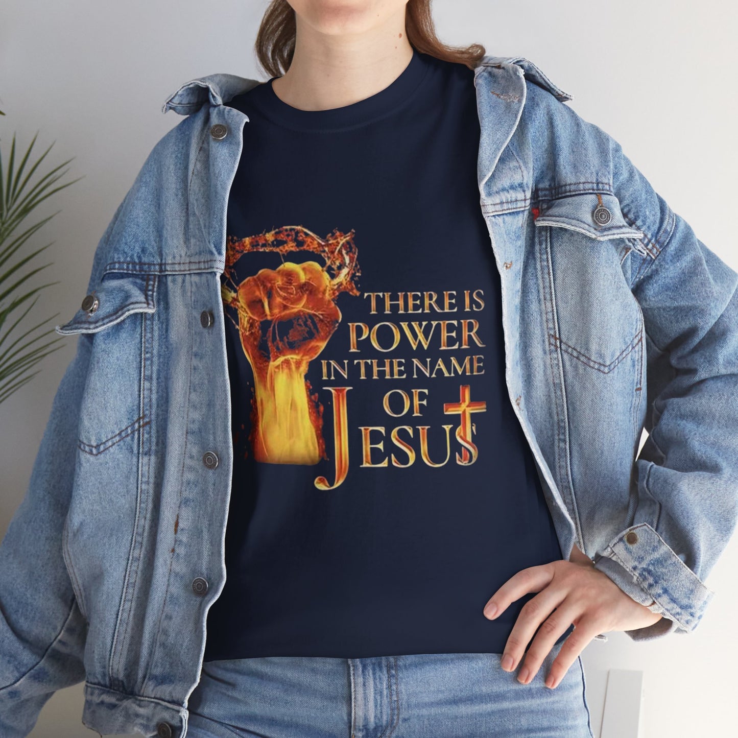 Empowering Jesus Tee, Unisex Christian T-Shirt, Faith-Based Apparel, Inspirational Gift, Spiritual Wear