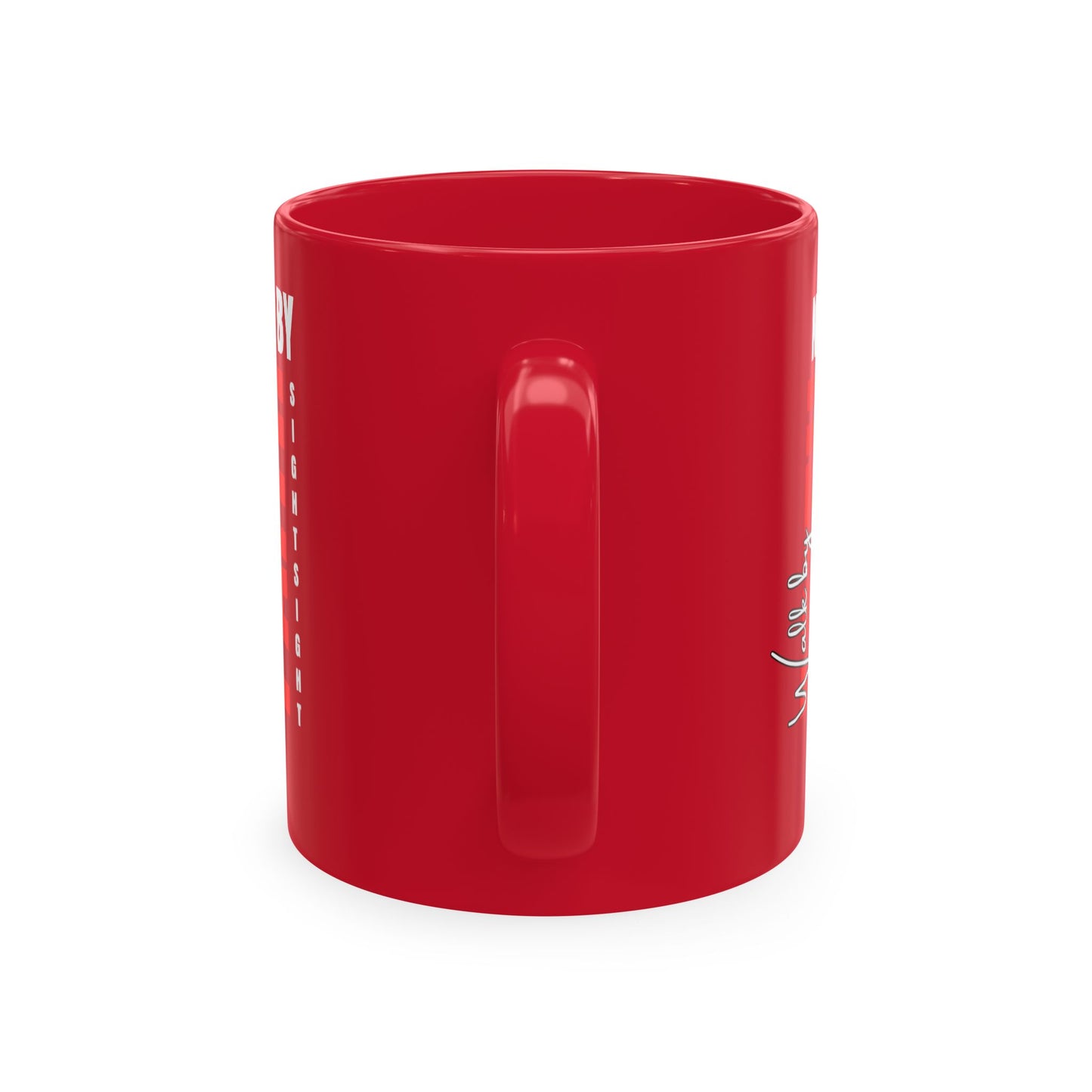 Walk by faith not by sight coffee mug . Traditional Ceramic Mug