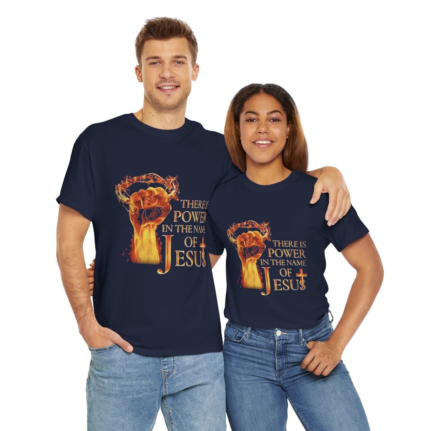 Empowering Jesus Tee, Unisex Christian T-Shirt, Faith-Based Apparel, Inspirational Gift, Spiritual Wear