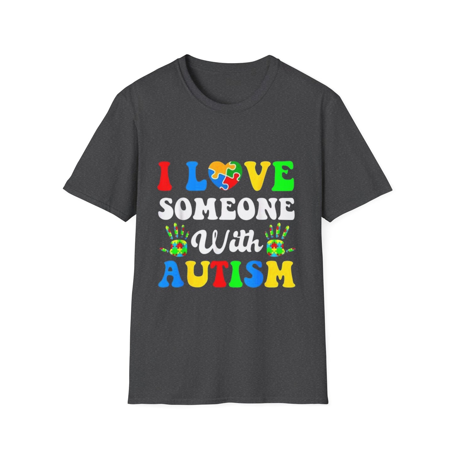 Unisex Autism Awareness T-Shirt, I Love Someone With Autism Shirt, Gift for Autism Supporters, Softstyle Tee for Awareness Events, [...]