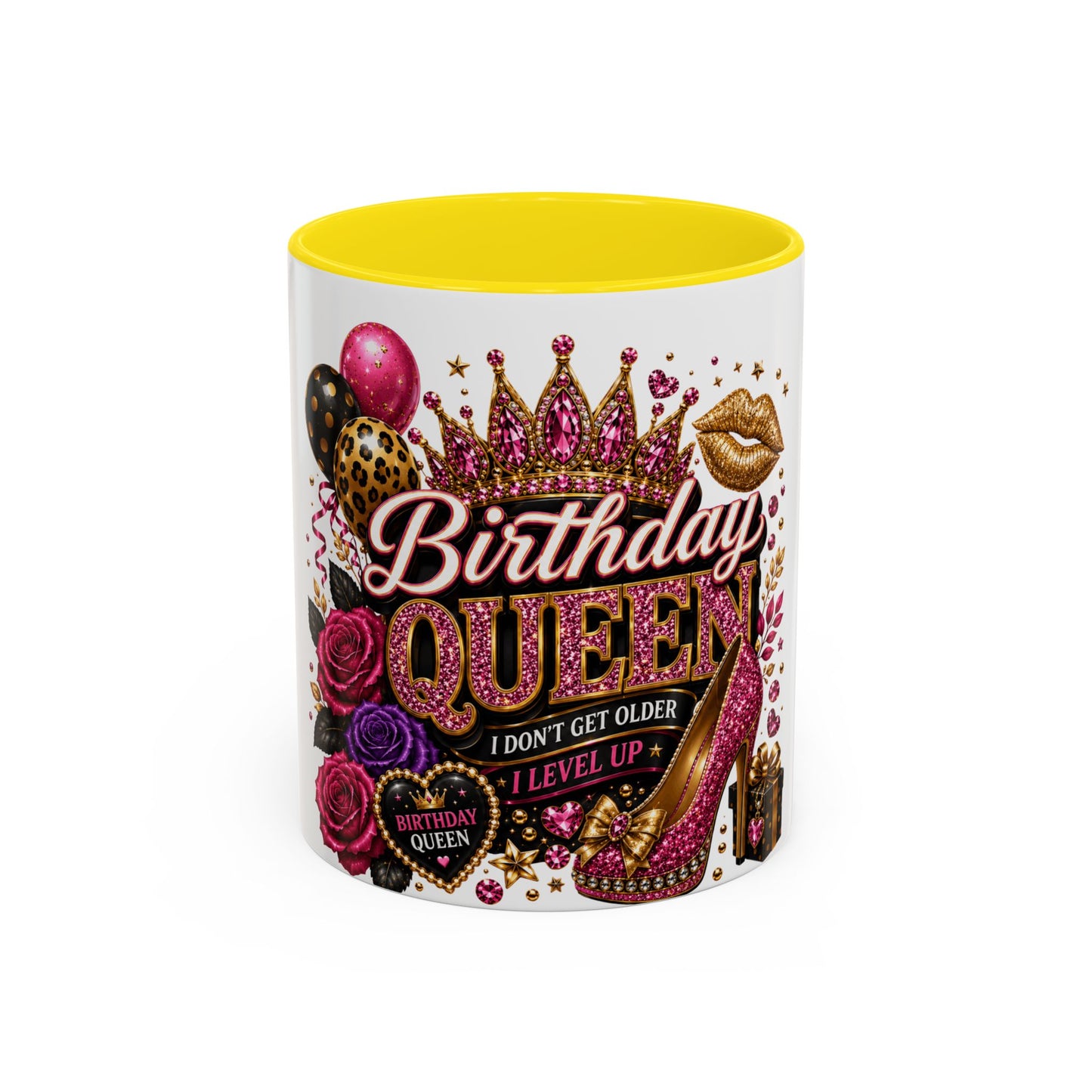 Birthday Queen Mug ,Accent Coffee Mug (11, 15oz)